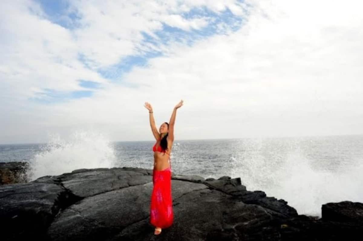 The Magical Lava Temple With Epic Volcano Views! Kehena エクステリア 写真